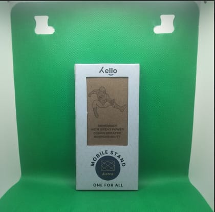 Hello Wooden Mobile Stand  Spiderman