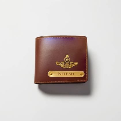 Dark Brown Customized leather Men’s Wallet