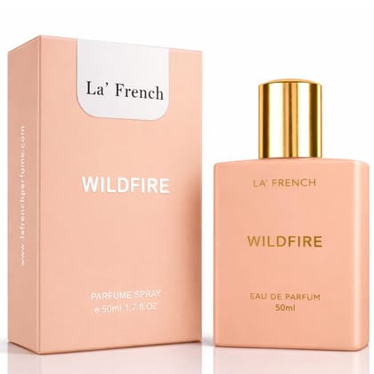 Wildfire Perfume for Men & Women 50ml | Long Lasting Spicy Woody Fragrance | Premium Unisex Eau De Parfum | Bold & Intense Scent