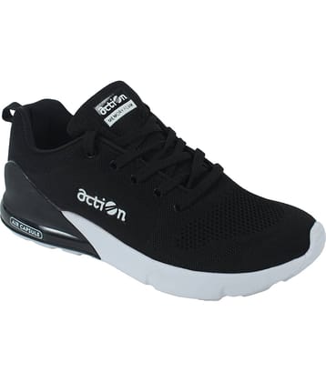 Action - Sports Running Shoes Black Men's Sports Running Shoes
