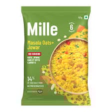 MILLE JOWAR MASALA OATS 40GM