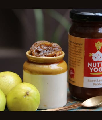 Nutty Yogi Sweet Lemon Pickle 200 g