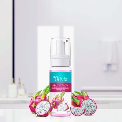 Healthy Glow Face Cleansing Foam with Dragon Fruit