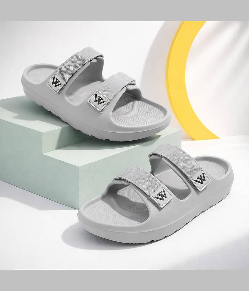 hotstyle Grey Men's Fur Slipper