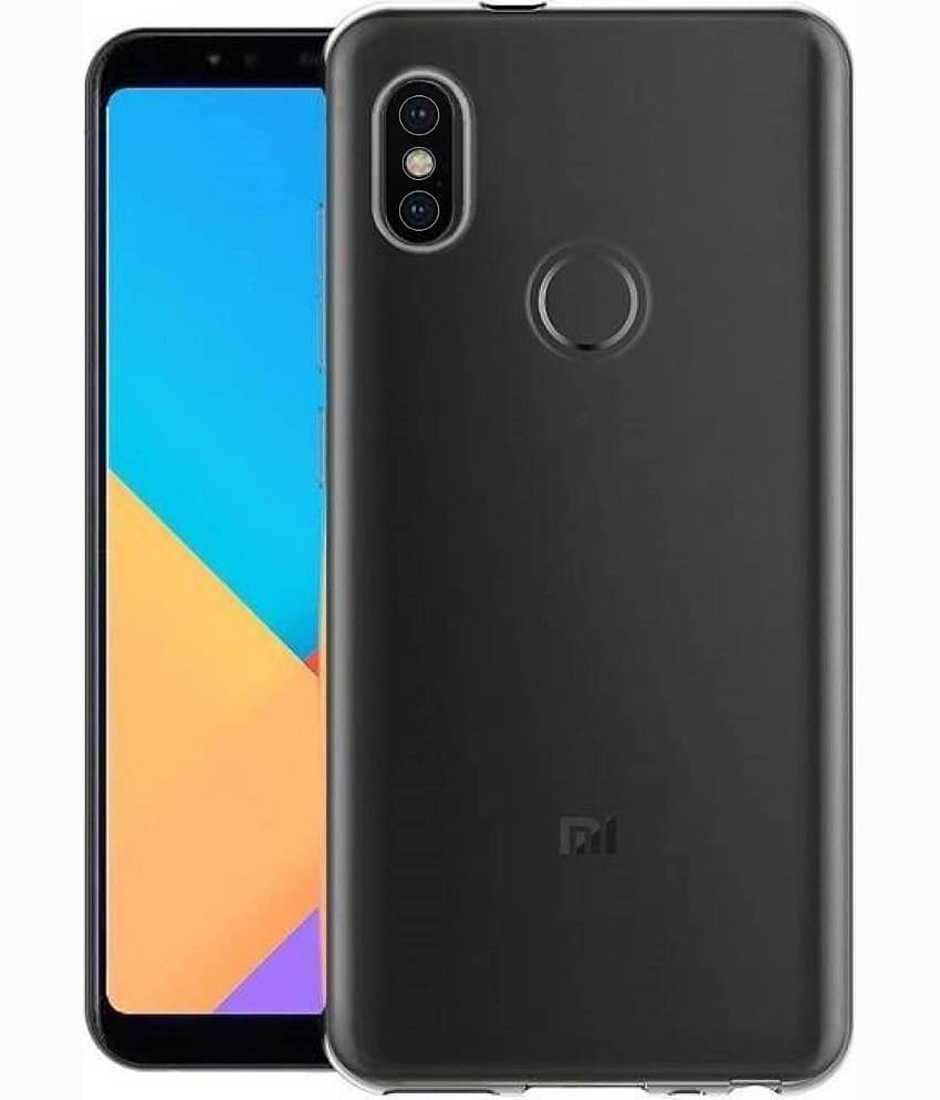 VAKIBO Plain Cases Compatible For Rubber Mi Redmi Note 6 Pro ( Pack of 1 )