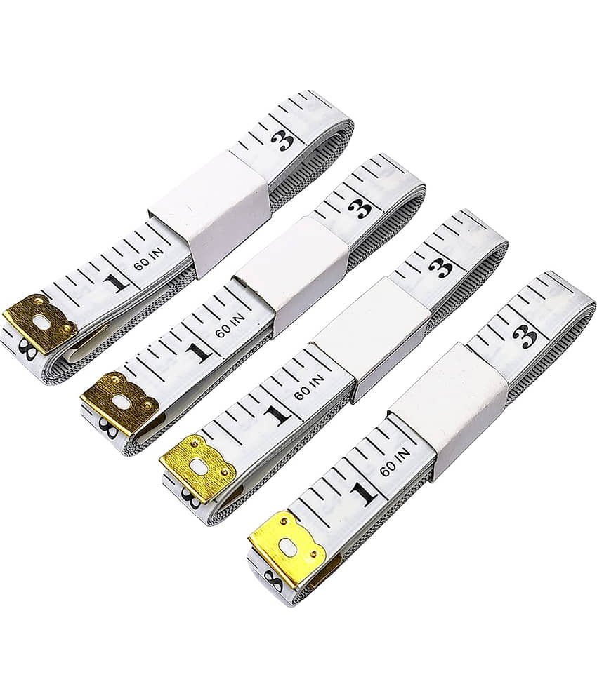 Shree Shyam™ 4 Pack Soft Tape Measure Double Scale 60-inch/150cm  (PACK OF 4)