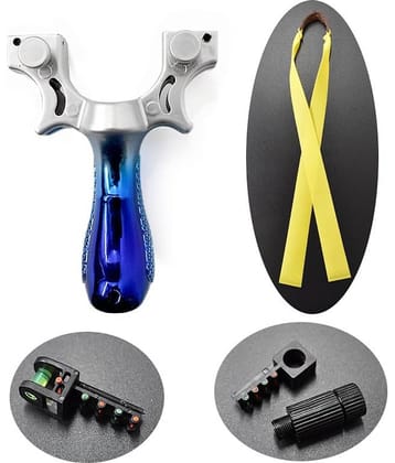 Sling Shot Catapult for Adults Beginner Youth for Outdoor Games, Laser Slingshot, Slingshot Catapult, Slingshot Laser Light, Slingshot toy, Steel Slingshot, Indian Slingshot, Slingshot with Laser, Slingshot for kids, Power Catapult, Outdoor toys and games