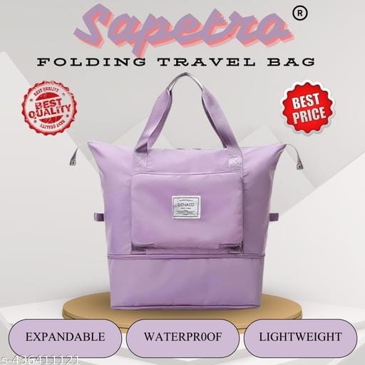 Premium foldable bag for travel for women folding bags for travelling big foldable travel bag foldable duffle bags for travel travel bag for women multipurpose foldable bags for travelling