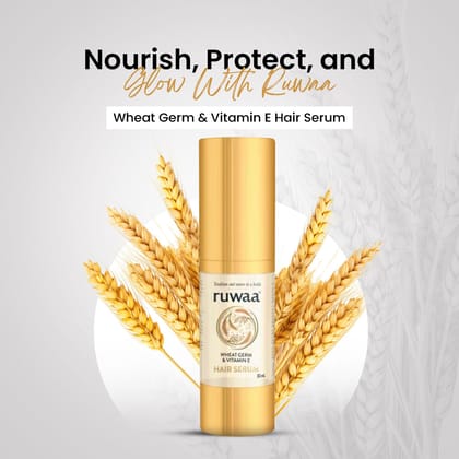 ruwaa Wheat Germ & Vitamin E Revitalizing Hair Serum