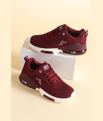 Abros - Maroon Boy's Sports Shoes ( 1 Pair )