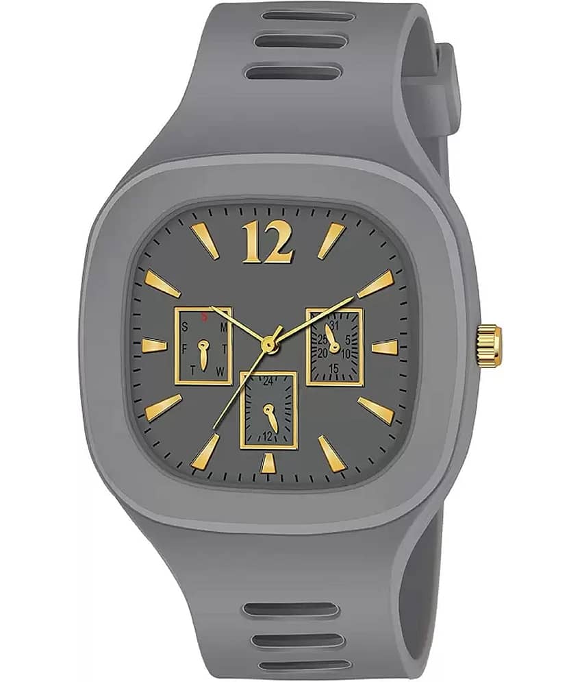 Viser Dark Grey Dial Analog Boys Watch ( Pack of 1 )