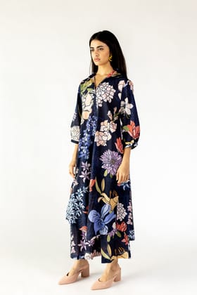 Flower Story Tunic and pants set-S