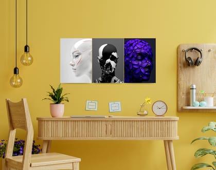 "I AM ROBOT"- Shiny & Sturdy Metallic Poster Art That Pops & Sticks-A3