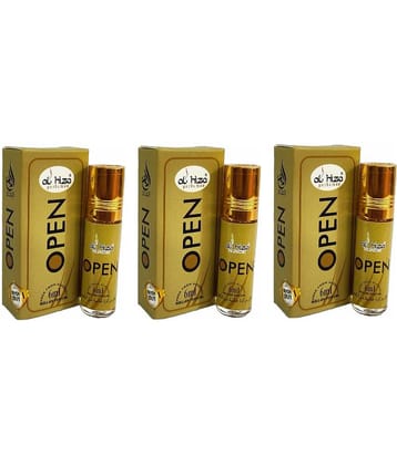 Al Hiza - Gulmohar Below 50ml Attar ( Pack of 3 )