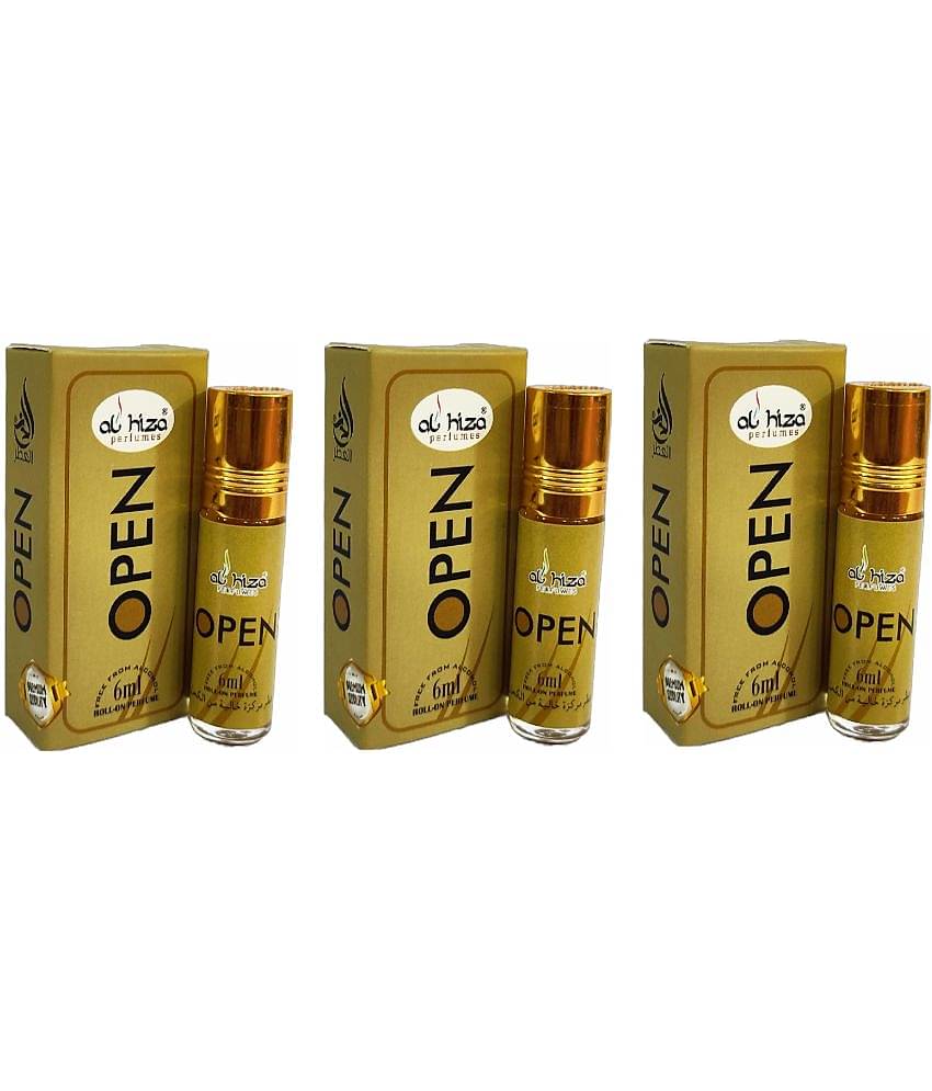 Al Hiza - Gulmohar Below 50ml Attar ( Pack of 3 )