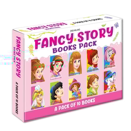 Fancy Story Board Books - (10 Titles) [Paperback] Dreamland Publications