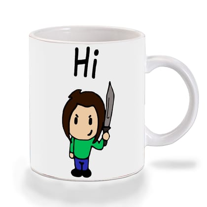Multicolor Killer Hi Ceramic Mug
