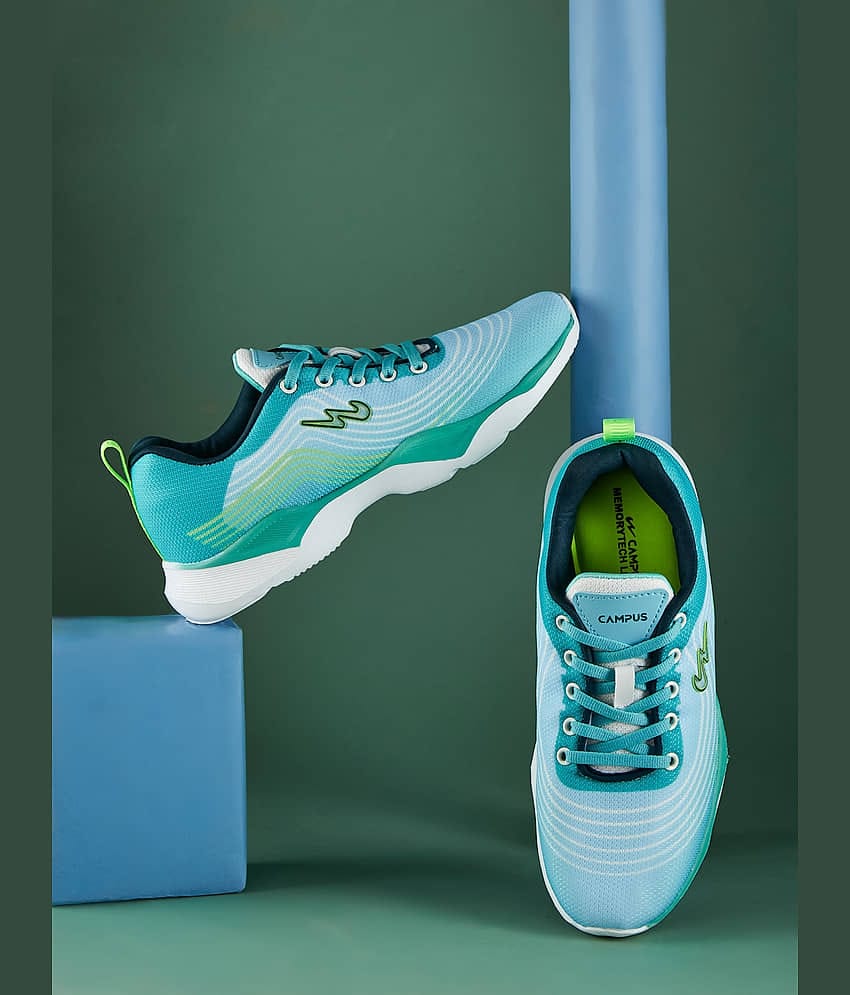 Campus PABLE Green Boy's Running Shoes