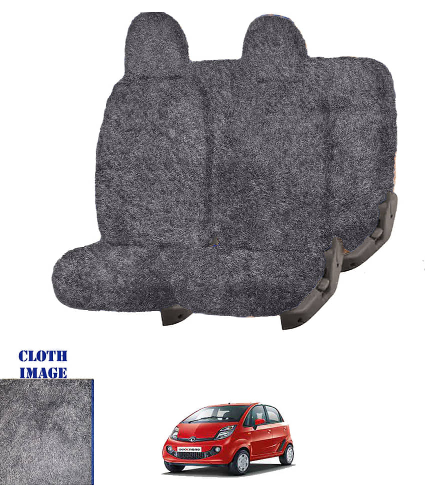 Tata Nano Genx Grey 5 Seater Car Seat Cover