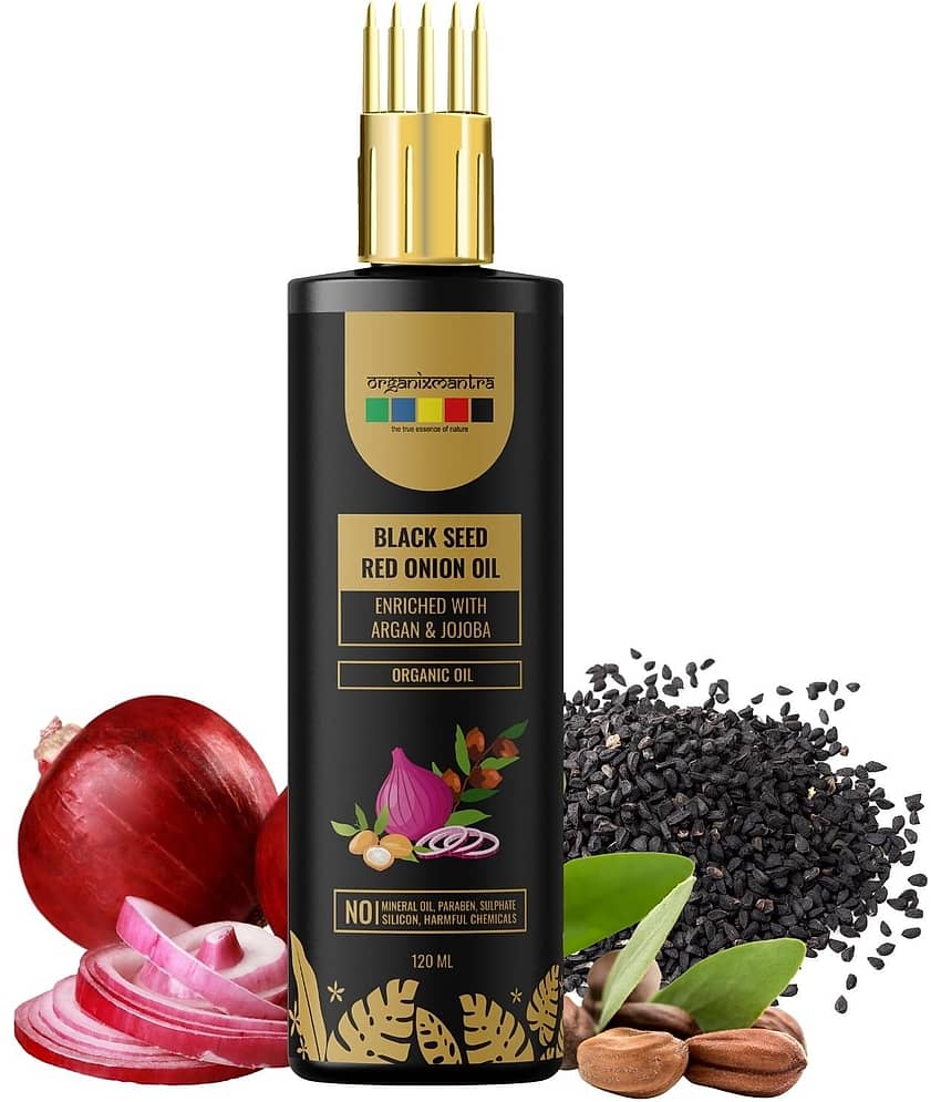 Organix Mantra Black Seed Red Onion Oil, 120ML
