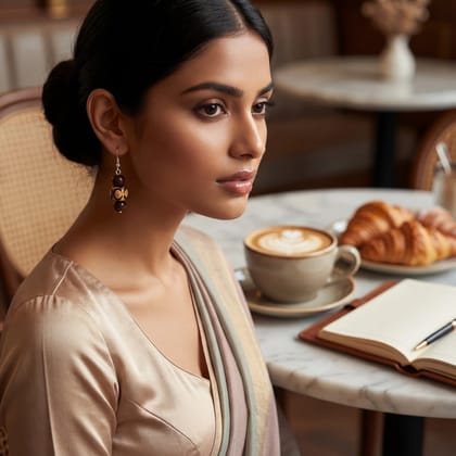 Tisser Brown Wooden earrings – Premium Handcrafted Eco-Friendly Product