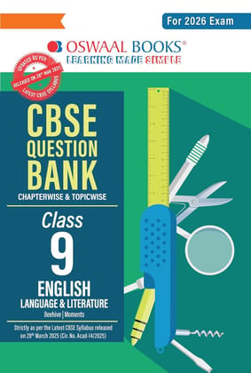Oswaal CBSE Question Bank Class 9 English Language & Literature For 2026 Exam Paperback  3 April 2025 [Paperback] Oswaal Books And Learning Private Limited
