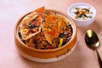 Kerala Muttoin Biryani, Pachdi Raita