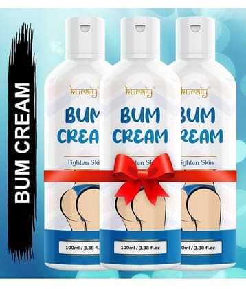 KURAIY Hips Enlargement Cream Effective Hip Lift Up Compact Tighten Body Care Pack Of 3