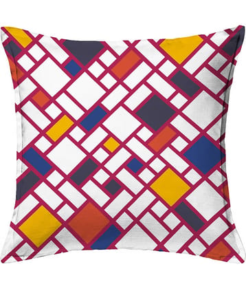 Houzzcode - Water Repellent Multi Polyester Pillow Covers 40x40x3 ( Pack of 1 )