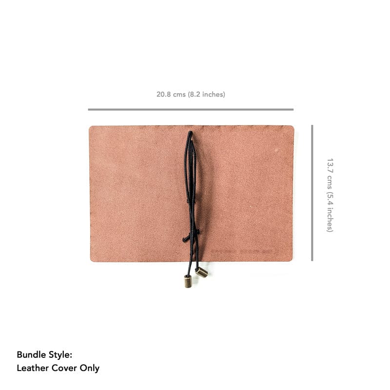 Tuscan Tan TBC Travellers Journal | Passport [Italian Vachetta]-Leather Cover Only