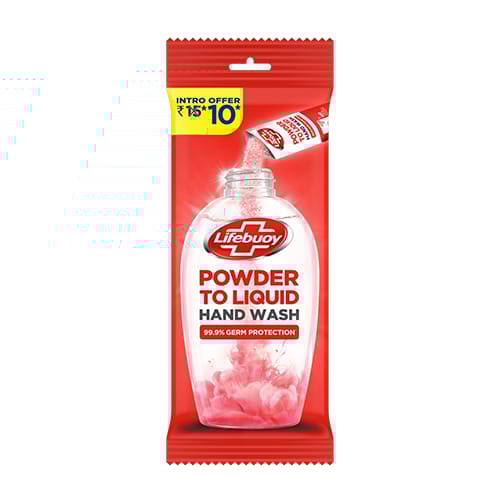 Lifebuoy Hand Wash Powder to Liquid 10g