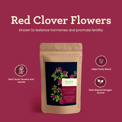 Red Clover Flowers-50 GMS