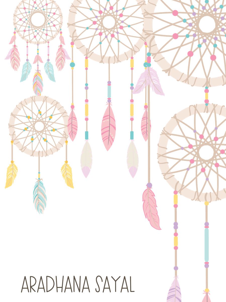 Ribbon Tags - Dream Catcher-16 Ribbon Tags