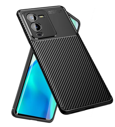 Aramid Fibre Series Shockproof Armor Back Cover for Vivo V25 Pro 5G, 6.56 inch, Black