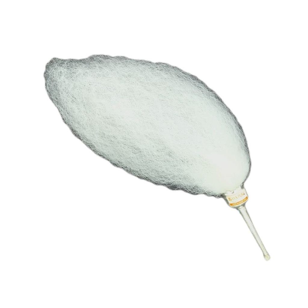 MAYAPURI Chamar for Home Puja | Chavar Sahib/Chaur/Deities Fan, White Hair (Small) - Pooja Needs | Buy online on ZillyBuy