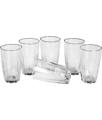 Somil Water/Juice  Glasses Set,  300 ML - (Pack Of 6)