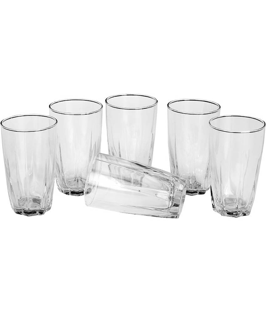 Somil Water/Juice  Glasses Set,  300 ML - (Pack Of 6)