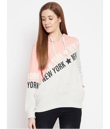 AUSTIN WOOD Women Fleece High Neck Sweatshirt For ( Multicolor )