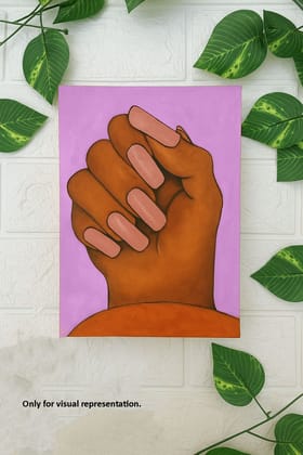 Dbeautify's DIY Traditional Painting – Hand Holding