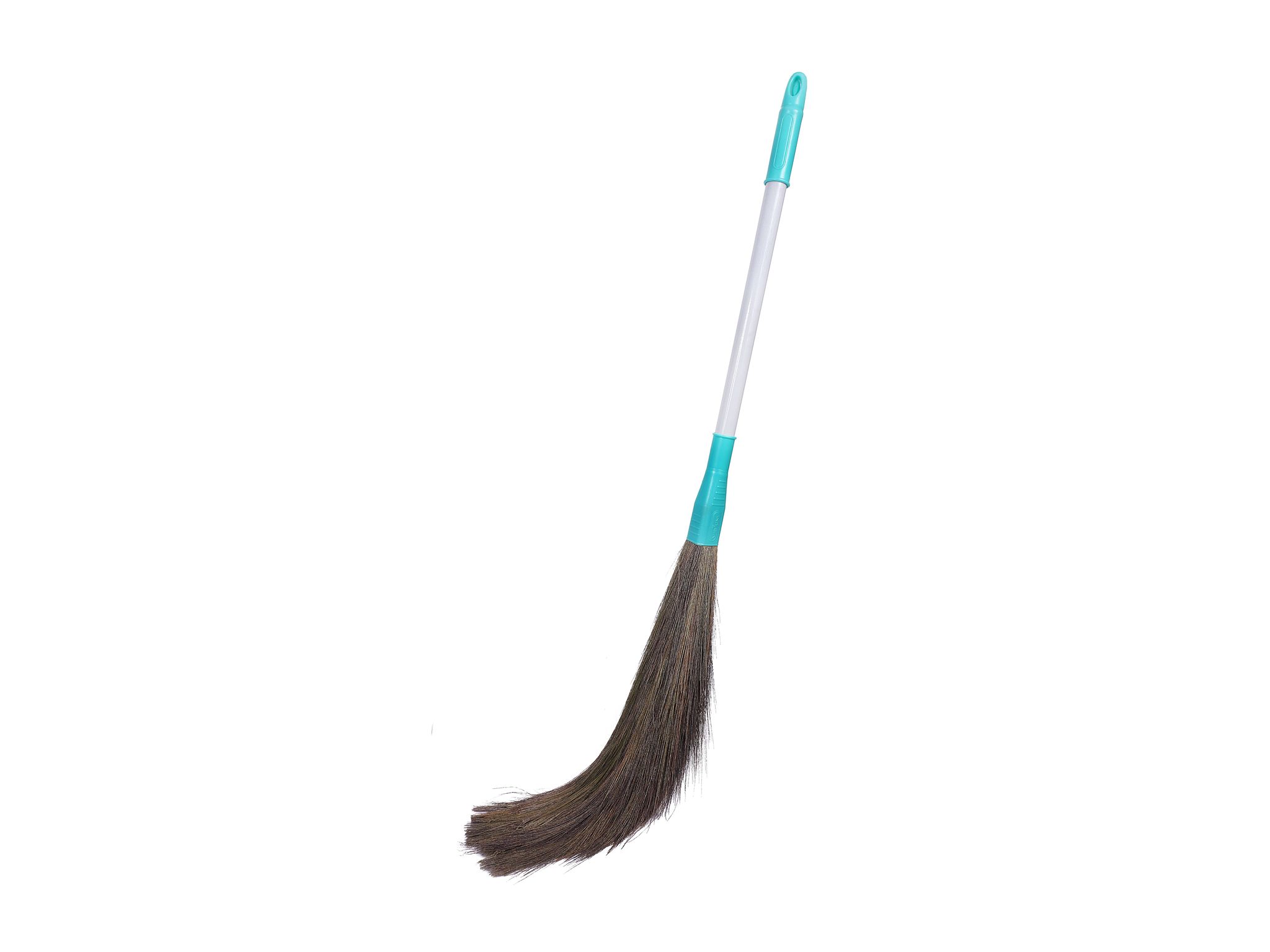 ASTRA Natural Grass Broom - Long Steel Handle, Premium Quality, Durable & Handcrafted for Efficient Cleaning