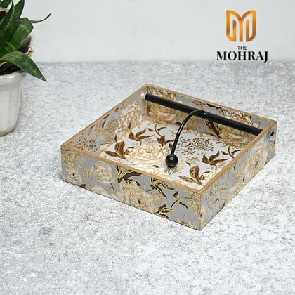 The Mohraj Summer Roses Tissue Holder