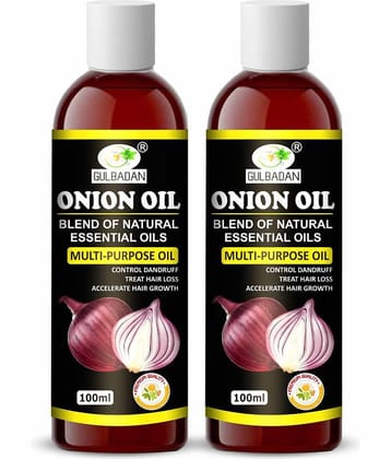 GULBADAN - Hair Growth Onion Oil 200 ml ( Pack of 2 )