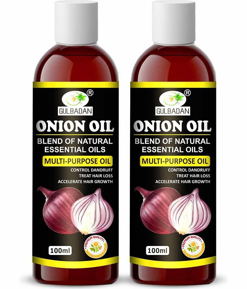 GULBADAN - Hair Growth Onion Oil 200 ml ( Pack of 2 )