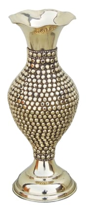 Brass Home & Garden Decorative Flower Pot, Vase - 4*8.8*10.5 Inch (F581 A)