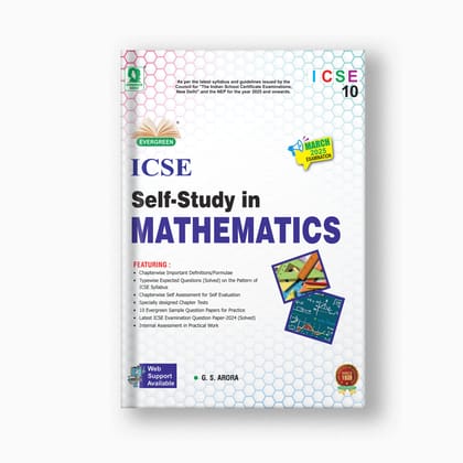 ICSE SELF-STUDY IN MATHEMATICS - 10-Grade 10 / Mathematics