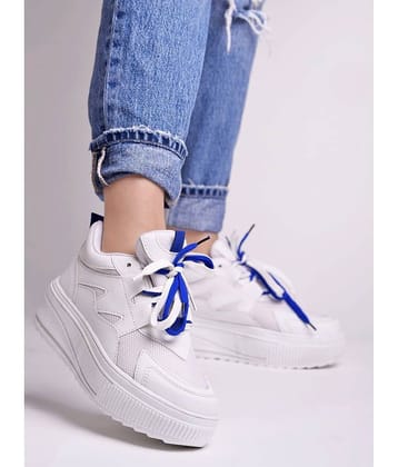Shoetopia White Women's Sneakers