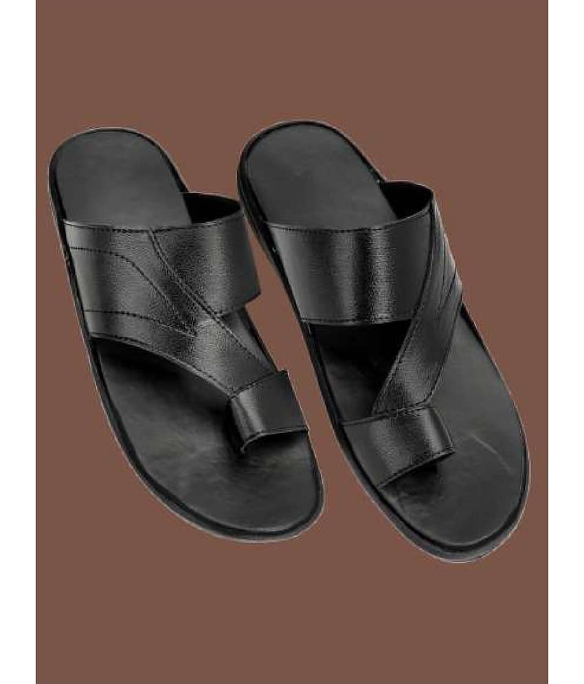 Buxton - Black Men's Sandals