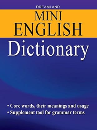 Mini English Dictionary [Paperback] Dreamland Publications