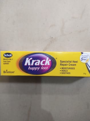 Krack Happy feet Scholl Foot care 