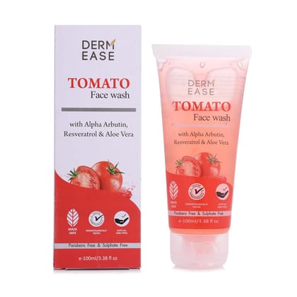 Dermease Tomato Face Wash for Clear & Bright Skin